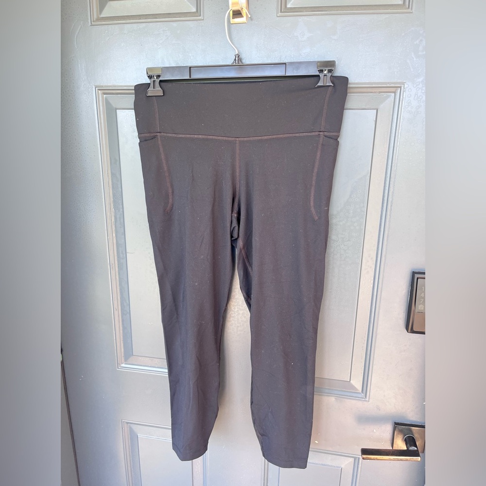 Under Armour Black Leggings Cropped Tights